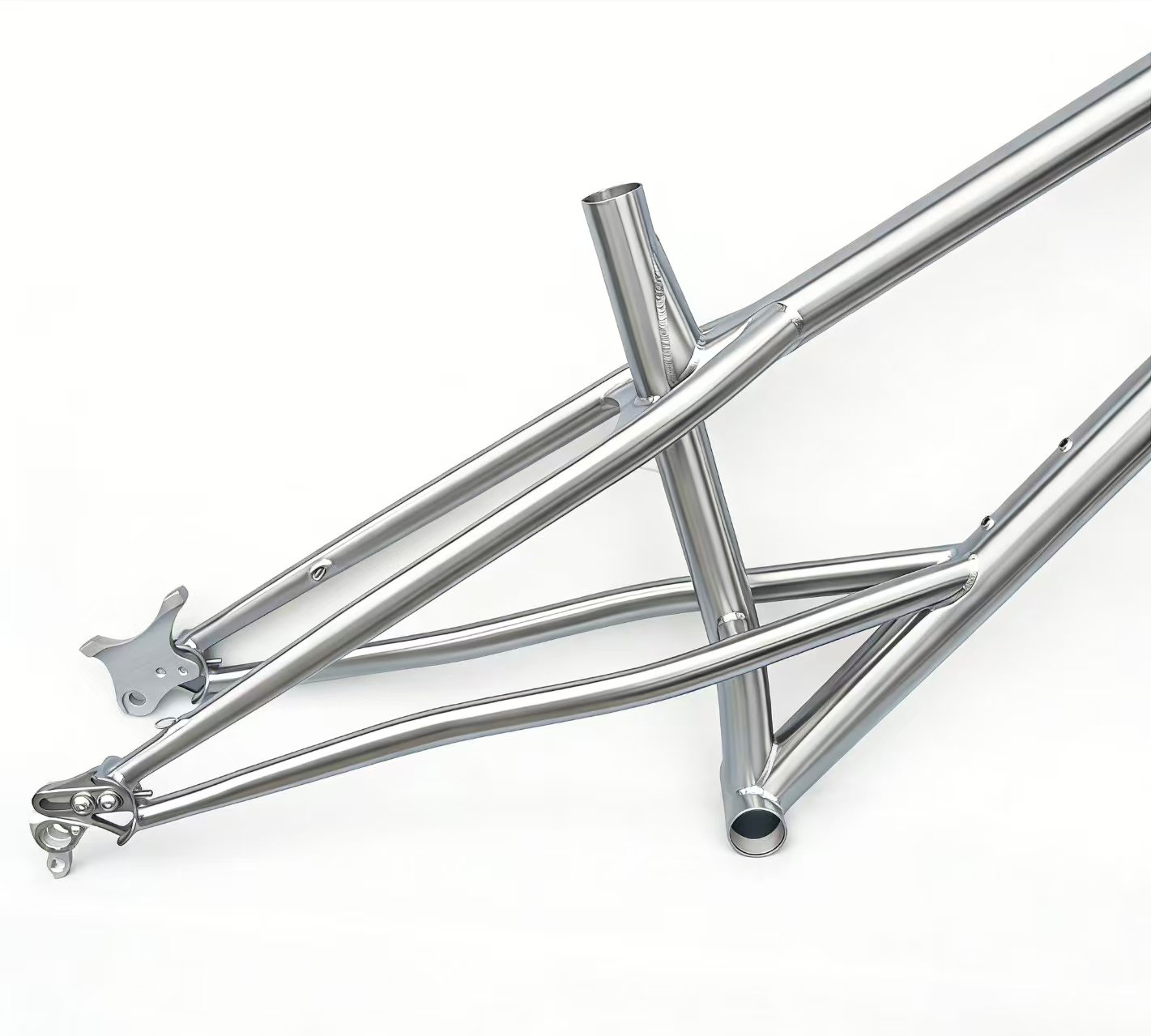 Premium Titanium Road Bike Frame - Image 3