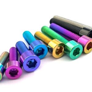 Customized Gr5 Titanium Fasteners for Bicycles & Motorcycles