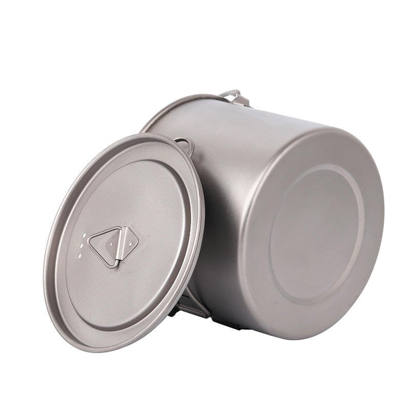 Ultralight Titanium Mug – Healthy Outdoor Hiking & Camping Cookware