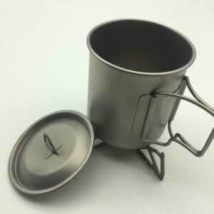 Ultralight Titanium Mug – Lightweight Hiking & Camping Cup
