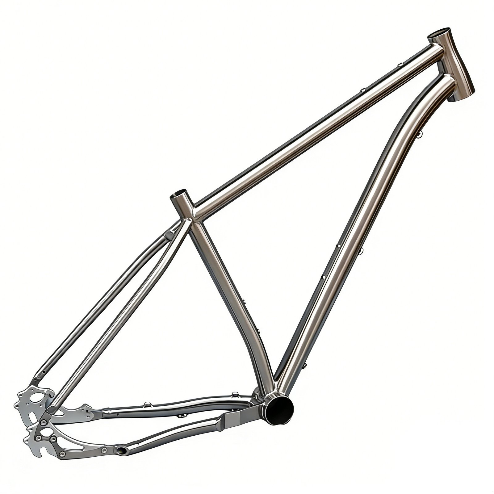 High-Performance Titanium Mountain Bike Frame - Image 2