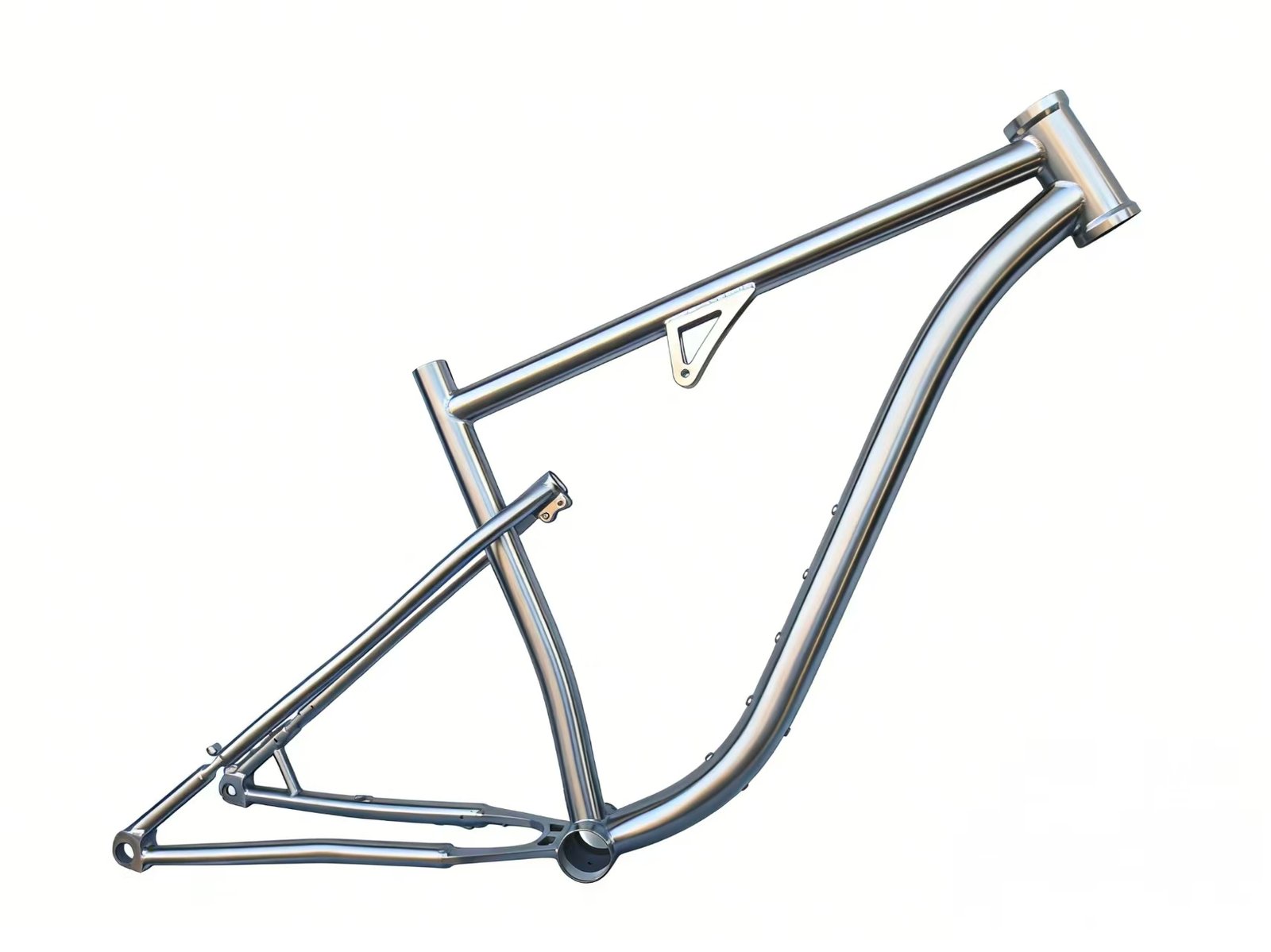 Titanium Full Suspension MTB Frame – Lightweight, Durable and Customizable - Image 2