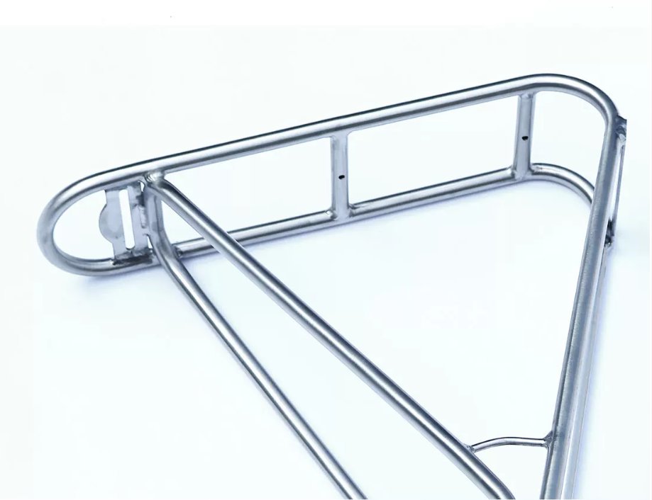 Titanium Grade 9 Rear Rack for road bike