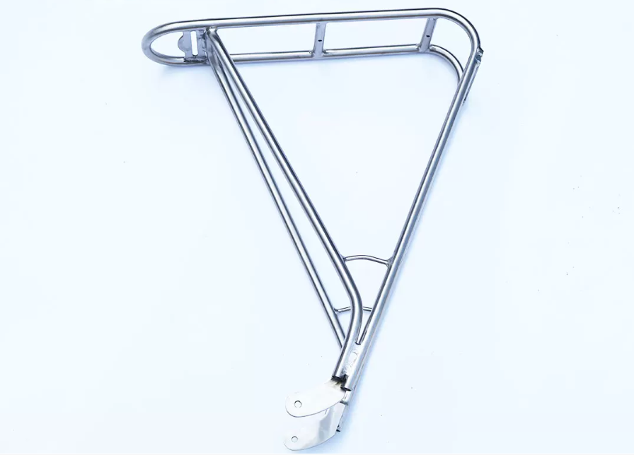 Titanium Grade 9 Rear Rack for road bike