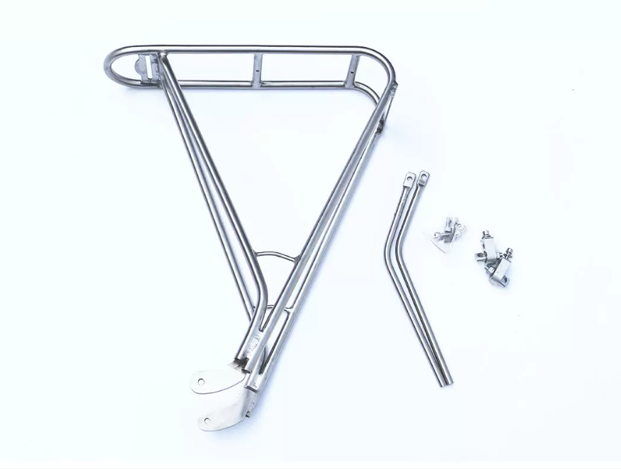 Titanium Grade 9 Rear Rack for road bike