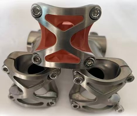 Titanium MTB & Road Stem – CNC Machined | 31.8mm | ±7° Rise - Image 4